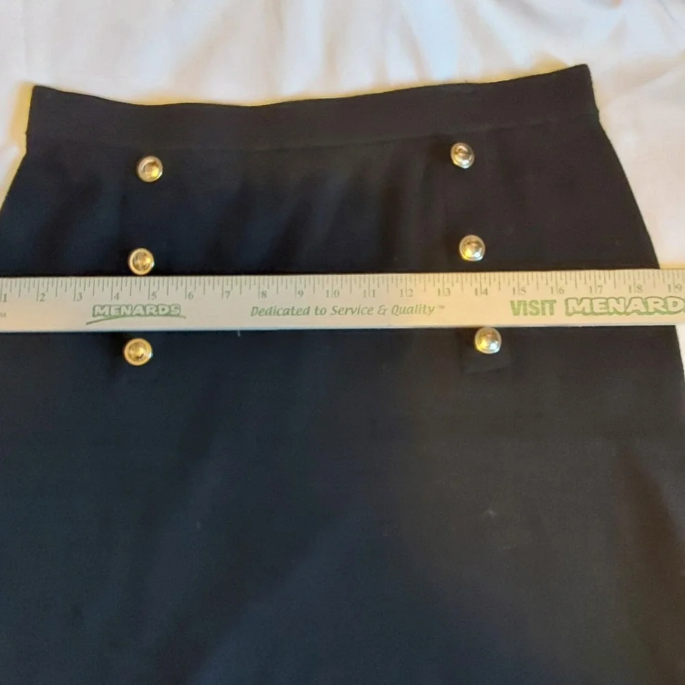 Womens Michael Kors Black 2 Piece Set Sweater Tank &‎ Skirt Size Large NWT $98